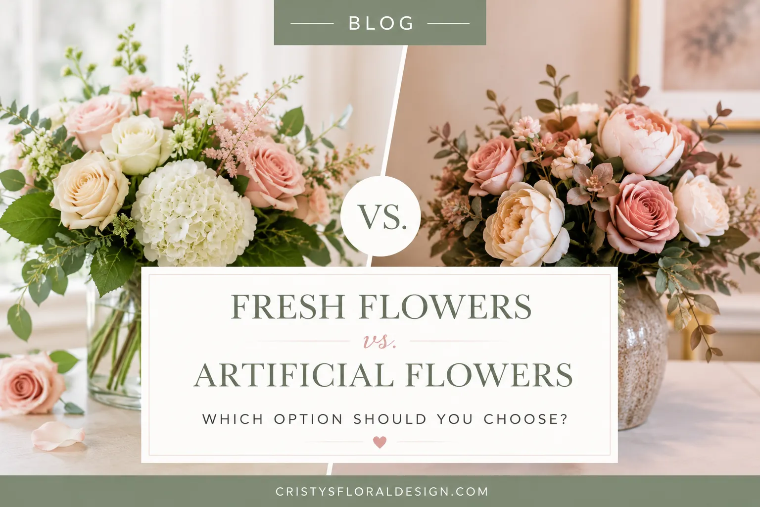 Fresh Flowers vs Artificial Flowers: Which Option Should You Choose?