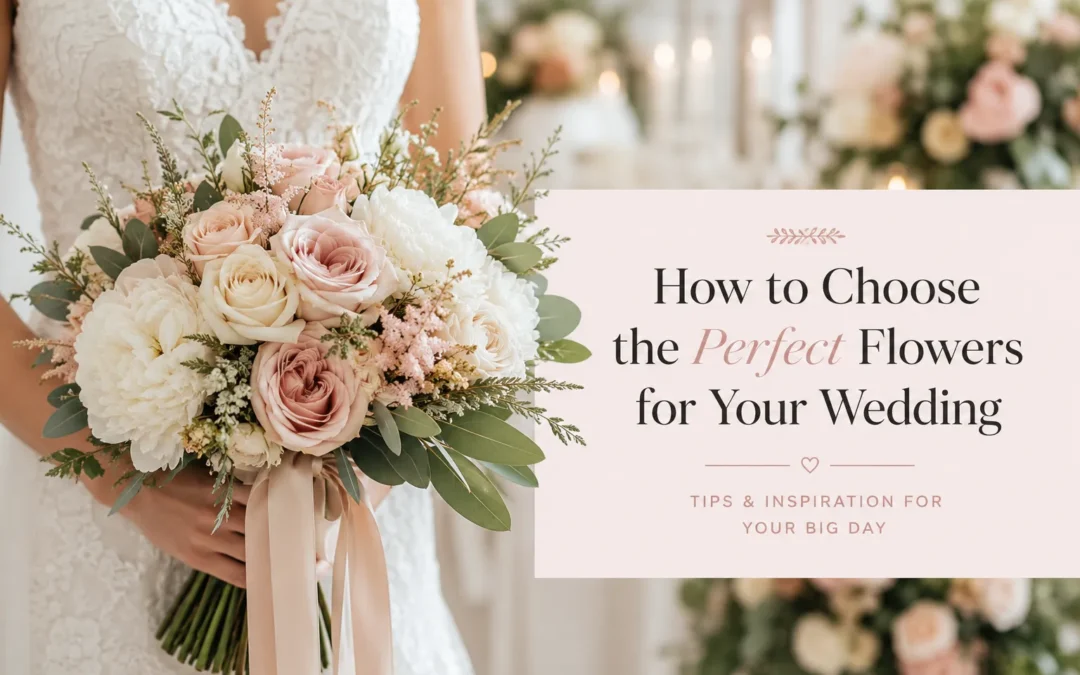 How to Choose the Perfect Flowers for Your Wedding